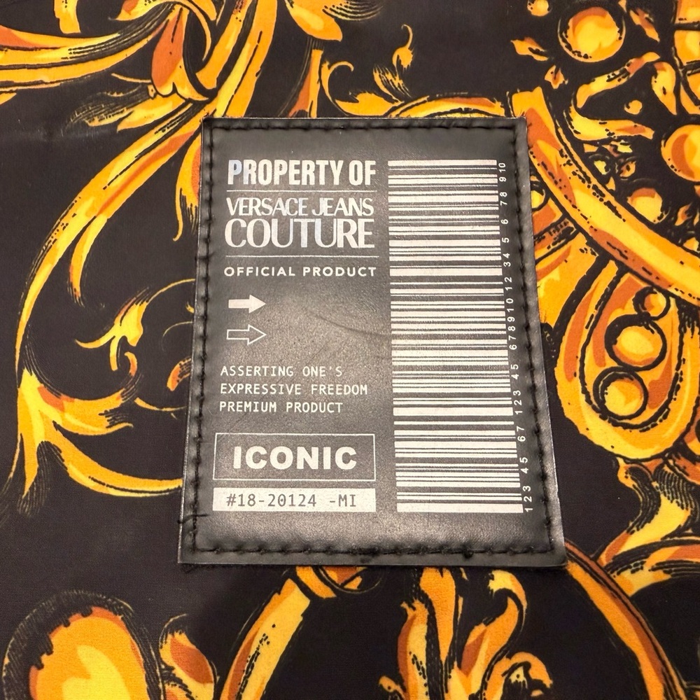 Versace Jeans Couture Black and Gold Pouch (Bag) - Picture 2 of 4